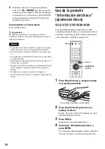 Предварительный просмотр 38 страницы Sony RDR-GX300 (French) Manual De Instrucciones