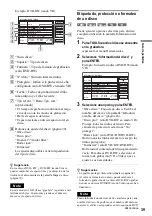 Предварительный просмотр 39 страницы Sony RDR-GX300 (French) Manual De Instrucciones