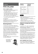 Предварительный просмотр 44 страницы Sony RDR-GX300 (French) Manual De Instrucciones