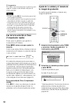 Предварительный просмотр 52 страницы Sony RDR-GX300 (French) Manual De Instrucciones