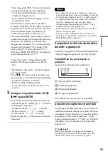 Предварительный просмотр 53 страницы Sony RDR-GX300 (French) Manual De Instrucciones