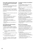 Предварительный просмотр 58 страницы Sony RDR-GX300 (French) Manual De Instrucciones