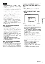 Предварительный просмотр 61 страницы Sony RDR-GX300 (French) Manual De Instrucciones