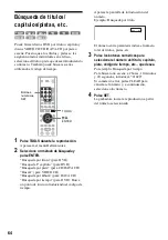 Предварительный просмотр 64 страницы Sony RDR-GX300 (French) Manual De Instrucciones