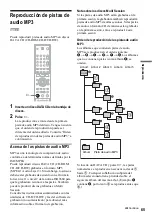 Предварительный просмотр 65 страницы Sony RDR-GX300 (French) Manual De Instrucciones