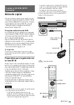 Предварительный просмотр 75 страницы Sony RDR-GX300 (French) Manual De Instrucciones