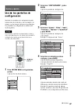 Предварительный просмотр 87 страницы Sony RDR-GX300 (French) Manual De Instrucciones