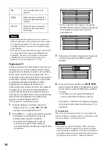 Предварительный просмотр 98 страницы Sony RDR-GX300 (French) Manual De Instrucciones