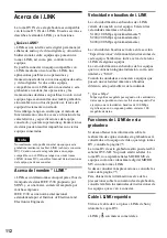 Предварительный просмотр 112 страницы Sony RDR-GX300 (French) Manual De Instrucciones