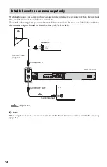 Preview for 14 page of Sony RDR-GX330 - DVD Recorder With TV Tuner Operating Instructions Manual