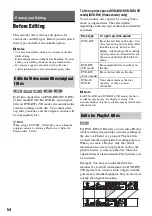 Preview for 54 page of Sony RDR-GX380 Operating Instructions Manual