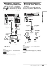 Предварительный просмотр 21 страницы Sony RDR-GX7 Operating Instructions Manual