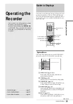 Предварительный просмотр 31 страницы Sony RDR-GX7 Operating Instructions Manual