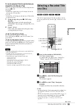 Предварительный просмотр 53 страницы Sony RDR-GX7 Operating Instructions Manual