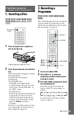 Preview for 23 page of Sony RDR-GXD360 Operating Instructions Manual