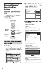 Preview for 50 page of Sony RDR-GXD360 Operating Instructions Manual