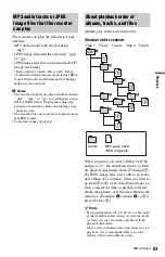 Preview for 63 page of Sony RDR-GXD360 Operating Instructions Manual