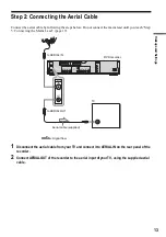 Предварительный просмотр 13 страницы Sony RDR-HX1000 Operating Instructions Manual