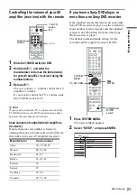 Предварительный просмотр 21 страницы Sony RDR-HX1000 Operating Instructions Manual