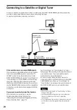 Предварительный просмотр 28 страницы Sony RDR-HX1000 Operating Instructions Manual