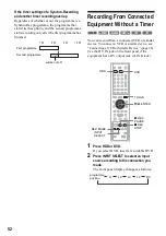 Предварительный просмотр 52 страницы Sony RDR-HX1000 Operating Instructions Manual