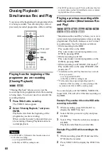 Предварительный просмотр 60 страницы Sony RDR-HX1000 Operating Instructions Manual