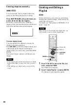 Предварительный просмотр 68 страницы Sony RDR-HX1000 Operating Instructions Manual