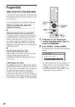 Предварительный просмотр 80 страницы Sony RDR-HX1000 Operating Instructions Manual