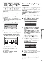 Предварительный просмотр 87 страницы Sony RDR-HX1000 Operating Instructions Manual