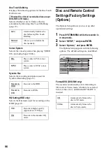 Предварительный просмотр 96 страницы Sony RDR-HX1000 Operating Instructions Manual