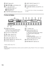 Предварительный просмотр 110 страницы Sony RDR-HX1000 Operating Instructions Manual