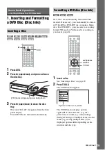 Preview for 29 page of Sony RDR-HX1010 Operating Instructions Manual