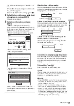 Preview for 49 page of Sony RDR-HX1010 Operating Instructions Manual