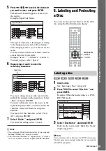 Предварительный просмотр 39 страницы Sony RDR-HX715 - Dvd Recorder & Hard Disk Drive Combo Operating Instructions Manual