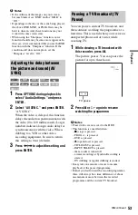 Preview for 53 page of Sony RDR-HX720 Operating Instructions Manual