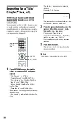 Предварительный просмотр 58 страницы Sony RDR-HX730 Operating Instructions Manual