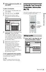 Preview for 47 page of Sony RDR-HX750 Operating Instructions Manual