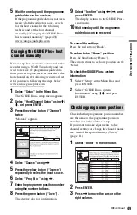 Предварительный просмотр 49 страницы Sony RDR-HX750 Operating Instructions Manual