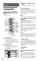 Предварительный просмотр 60 страницы Sony RDR-HX750 Operating Instructions Manual