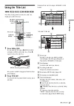 Preview for 37 page of Sony RDR-HX900 Operating Instructions Manual