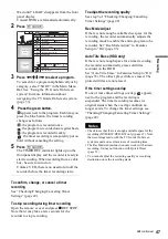 Preview for 47 page of Sony RDR-HX900 Operating Instructions Manual