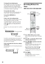 Preview for 50 page of Sony RDR-HX900 Operating Instructions Manual