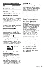 Preview for 13 page of Sony RDR-HXD1065 Operating Instructions Manual