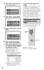 Preview for 26 page of Sony RDR-HXD1065 Operating Instructions Manual