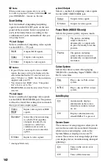 Preview for 142 page of Sony RDR-HXD1065 Operating Instructions Manual