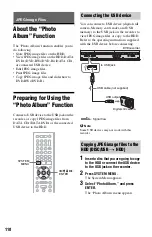 Preview for 118 page of Sony RDR-HXD1070 Operating Instructions Manual