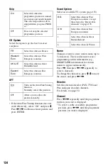 Preview for 134 page of Sony RDR-HXD1070 Operating Instructions Manual