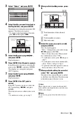 Preview for 73 page of Sony RDR-HXD560 Operating Instructions Manual