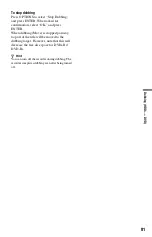 Preview for 81 page of Sony RDR-HXD560 Operating Instructions Manual