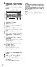 Preview for 30 page of Sony RDR-HXD710 Operating Instructions Manual